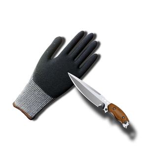 Guantes de Seguridad HPPE Aprobados por ANSI, Recubiertos de Nitrilo, Resistentes a Impactos TPR, para Escalada en Roca, Resistentes a Impactos Mecánicos, para Fábrica, Venta al Por Mayor - Product Image 5