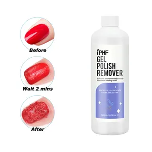 Professional 500ml Nail Polish Remover Bottle Quickly Soak Off Magic Remover Gel Acetone Nail Polish Remover Liquid