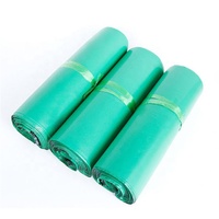 Emballage de courrier vert, emballage de courrier en plastique, emballage de courrier, en vrac, auto-adhésifs, vente en gros, 50 unités