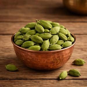 Gousse de cardamome verte, épices séchées en sac en coton, graines aromatiques naturelles pour la cuisine et le thé, DALAI IMPEX Orissa - Product Image 4