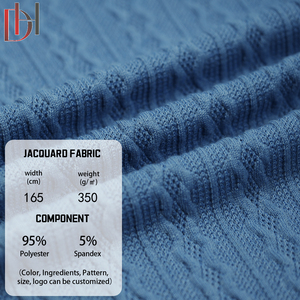 Chất Lượng Cao Jacquard Vải Thoáng Khí Mùa Đông Slub Xoắn Len Sợi Quần Áo Hat Vải, Túi Vải Dệt Vải - Product Image 6