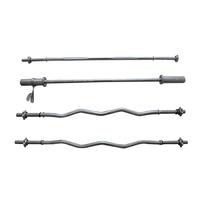 La Chine fournit l'équipement de gymnastique haltérophilie Barra 16kg 20kg barre d'haltères 1.2m 2.2m à vendre barre d'haltères Squat de gymnastique durable