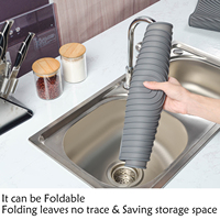 Vente chaude de haute qualité résistant à la chaleur antidérapant Silicone évier tapis cuisinière haut protecteur comptoir couverture cuisine Table tapis et tampons