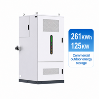 Système de stockage d'énergie hybride sur réseau 50 kW 110 kWh avec batterie LiFePO4, conteneur de refroidissement solaire pour utilisation industrielle, fabriqué en Chine