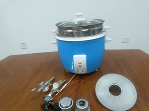 Direct Factory Automatic Portable Household Rice <b>Cooker</b> 1.5-2.8L Drum Shape White Pot With Keep Warm Measuring Cup Rice <b>Cooker</b> - Product Image 6