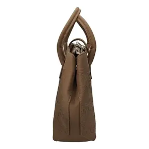 Maletín de Cuero Genuino Fana Marbella, Color Avellana, para Hombre, de Lujo, Suave, con Cierre de Solapa - Product Image 1