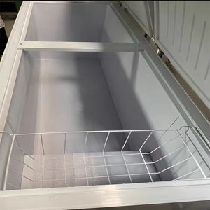 Brandneue 2-Türige Gewerbliche Gefriertruhe 220V LED-Beleuchtung für Heim- und Restaurantgebrauch mit Korb - Product Image 3