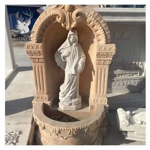 <span class=keywords><strong>Fontaine</strong></span> murale en marbre, Statue de la vierge <span class=keywords><strong>marie</strong></span>, style catholique, imperméable, d'intérieur - Product Image 1