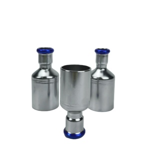 DVGW 304 316L Chất lượng cao M typev loại hồ sơ thép không gỉ Báo Chí lắp ống giảm tốc với đầu đồng bằng - Product Image 5