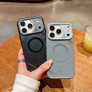 เคสโทรศัพท์แบบแปลงกรอบเลนส์เดิมสำหรับ iPhone 17 16 15 pro max  แบบแม่เหล็ก  พร้อมกันกระแทก  ฝาหลังแบบด้าน - Product Image 4