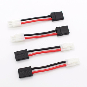 Amass 14awg 100Mm Silicone Dây <span class=keywords><strong>Trx</strong></span> Để Tamiya Nối Cắm Adapter Nữ Nam Cáp Cho RC Lipo Pin Chất Liệu Nhựa - Product Image 5