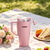 Bouteille d'eau à double paroi sans BPA, tasse à café thermique, directement de l'usine, pour l'école, la conduite, les pique-niques, l'usage quotidien