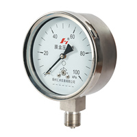 Manomètre à capsule d'air en acier inoxydable de 50 mm, manomètre à gaz GPL, 10 KPa
