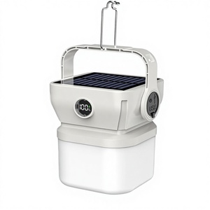 Lámpara LED Solar para Camping, Portátil, de Larga Duración, con Clasificación IP, Control Táctil, para Emergencias, Tiendas de Campaña y Uso Doméstico - Product Image 1