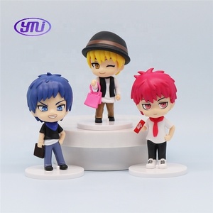 7 Uds conjunto de figuras de <span class=keywords><strong>Anime</strong></span> de plástico figuras de baloncesto de <span class=keywords><strong>Kuroko</strong></span> PVC <span class=keywords><strong>Anime</strong></span> Figura modelo juguete 10CM Mini estatua <span class=keywords><strong>Kuroko</strong></span> sin cesta figurita - Product Image 3