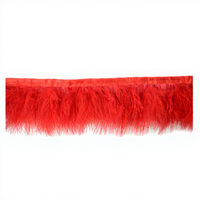 Tissu à coudre fait main ruban ruban plume frange garniture pour artisanat vêtements robe Costume chapeau accessoire fête maison mariage décor