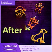 Bande LED COB 3V personnalisée en céramique antique, en forme de dessin animé, pour décoration créative