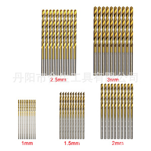 ชุดดอกสว่านไทเทเนียมมิสเตอร์ดริล 1-3 มม. ก้านกลมสำหรับงานเจาะไม้ DIY - Product Image 4
