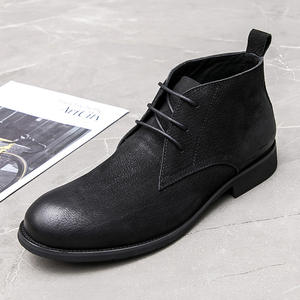 รองเท้าลำลองน้ำหนักเบา หัวแหลม ระบายอากาศได้ดี กันน้ำ พื้นยางยืดหยุ่น พร้อมรองรับอุ้งเท้า สำหรับผู้ชาย ทำจากหนัง - Product Image 5