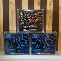 Vitrine de présentation moderne en acrylique pour cartes Pokémon ETB 5/8mm, protection UV pour collection de boîtes Elite Trainer TCG