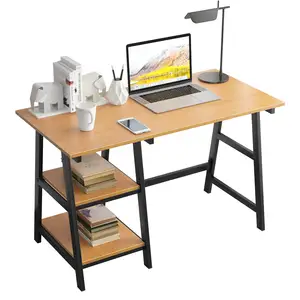 쓰기 컴퓨터 책상 보관 선반 선반 연구 책상 노트북 PC 책상 워크 스테이션 홈 오피스 사용 쓰기 테이블