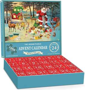 <span class=keywords><strong>Calendrier</strong></span> de l'Avent personnalisé Puzzle Factory <span class=keywords><strong>2024</strong></span>, puzzle de Noël en 1008 pièces, <span class=keywords><strong>calendrier</strong></span> de compte <span class=keywords><strong>à</strong></span> rebours de Noël de 24 <span class=keywords><strong>jours</strong></span> - Product Image 6