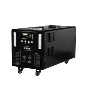 Générateur mobile de camping en plein air 220 V batterie au lithium 1000w centrale électrique portable véhicule d'urgence batterie de secours haute puissance