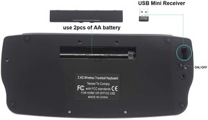 <span class=keywords><strong>2025</strong></span> Hot Phong Nha Thiết Kế Xách Tay <span class=keywords><strong>Trackball</strong></span> Bàn Phím Cho Máy Tính Xách Tay PC Đa-Chức Năng <span class=keywords><strong>Trackball</strong></span> Chuột Không Khí Mini 2.4G Bàn Phím Không Dây - Product Image 4