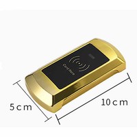 Serrure de casier sans contact RFID pour sauna, spa, armoire, casier de piscine, de golf ou de mobilier, avec serrure à combinaison sans clé