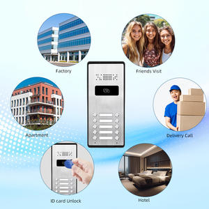 Système d'interphone audio à 2 fils fourni par l'usine, clavier métallique étanche pour villa et immeuble d'appartements en extérieur - Product Image 3