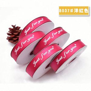 Cinta de Grosgrain Personalizada Ecológica con Relieve 3D Impreso, 100% Poliéster, Colores Personalizados Dorado/Plateado, para el Día de San Valentín - Product Image 5