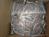 RG142 kabel koaksial BNC jantan ke N betina sekat RF Jumper Pigtail panjang 1m 5m 100m terbuat dari tembaga