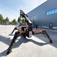 Grue araignée compacte Tonlita 4 tonnes télécommandée, haute performance pour la construction – Meilleure vente