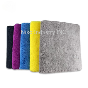 ผ้าไมโครไฟเบอร์คุณภาพสูง 380GSM โพลีเอสเตอร์/โพลีเอไมด์ สำหรับเช็ดทำความสะอาดรถยนต์ ยี่ห้อ NIKO Wholesale - Product Image 2
