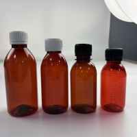 Bouteille de liquide oral en PET de 12 oz 16 oz Bouteille de sirop contre la toux Emballage de médicaments Bouteille