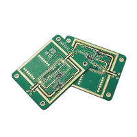 Processus de placage à l'or de résistance à hautes températures de carte de circuit imprimé multicouche FR-4 à 4 couches faite sur commande pour des circuits de puissance