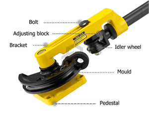 Nửa vòng tròn Hướng dẫn sử dụng ống Bender SWG-25S Ống thép không gỉ Bender - Product Image 4