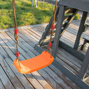 Modern <b>Outdoor</b> Wooden <b>Swing</b> Set with Climbing Ladder Hanging <b>Chair</b> Playsets for School Playground & <b>Outdoor</b> Furniture - Product Image 6