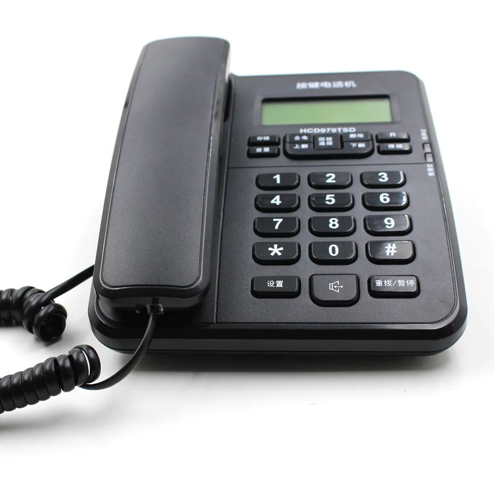 2022 Cheap Corded Telephone with Caller ID Landline Phones