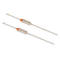 Fusible thermique non rétractable Baile RY260 en fer 10A 110V 250V argent