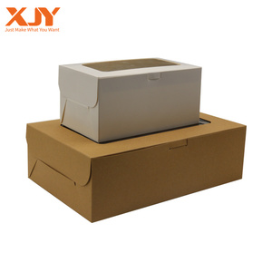 Emballage en carton kraft brun XJY, logo personnalisé, boîte <span class=keywords><strong>à</strong></span> <span class=keywords><strong>emporter</strong></span> pour la restauration, boîte <span class=keywords><strong>à</strong></span> <span class=keywords><strong>emporter</strong></span> pour les repas - Product Image 3