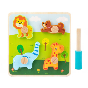 Wooden Screw Screw Matching <strong>Puzzles</strong> Early Childhood Education Hand-eye Coordination Training <strong>Nut</strong> Assembly Educational Toys - Product Image 6