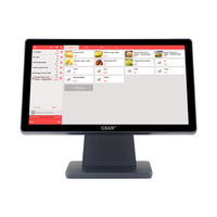 Terminal de Punto de Venta con Sistema Windows de 18.5 Pulgadas Personalizado, Máquina de Facturación con Pantalla Táctil Dual Todo en Uno, Caja Registradora para Tiendas Minoristas