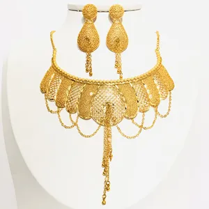 Golden Star on sale Hot Sale gold plated Dubai Gold Color big fashion jewelry set