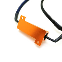 Résistance de décodage pour clignotants automobiles Lorida, éliminateur de défaut LED, faisceau de câblage, double résistance H4 pour feux de brouillard, décodeur à fil unique