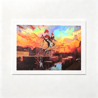 Cartes holographiques personnalisées Anime, épaissies, gaufrées, estampées à chaud, dorées, avec feuille d'argent laser, pour jeu de cartes à collectionner