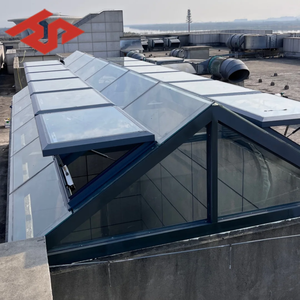 Электрический автоматический складной алюминиевый люк на крышу, складное металлическое стеклянное покрытие для крыши, люк для дома - Product Image 5