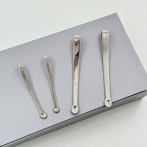 Cuillère doseuse mini en acier inoxydable écologique et sûre avec crochet pour café et shilajit, idéale pour la maison et les soins de beauté - Product Image 2