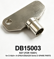 Clé (POUR 15001) DB15003 pour la série D A&A+ A-GP&A120&A220 D PIÈCES DE RECHANGE