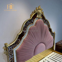 Klassisches Kingsize-Schlafzimmer-Set im Europäischen Stil Bestseller Königliches Luxus-Schlafzimmermöbel Hochzeitsbett